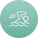 swimming pool with lap pool