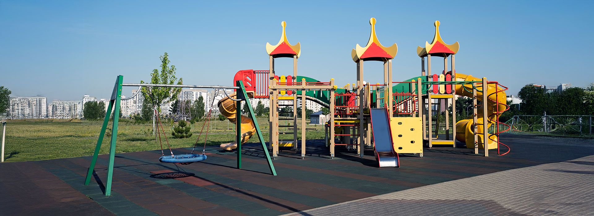 children play area